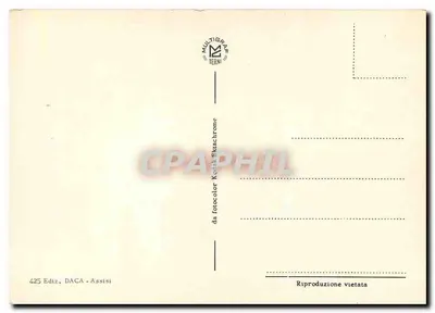 Umbrie — O coração verde da Itália — editor MULTIGRAF TERNI — Verso