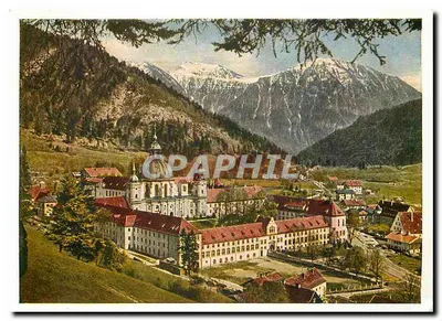 Abadia beneditina de Ettal — fundada em 1330 pelo imperador Luís da Baviera — editor Klösterladen Ettal