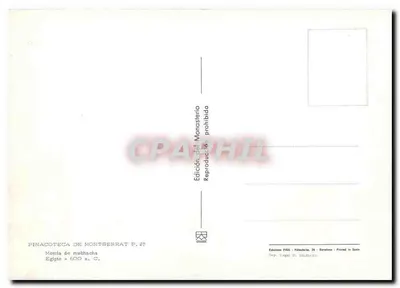 Momie z Mubhacha — Egipcja - 600 p.n.e. — Édition du Monasterio — Rewers