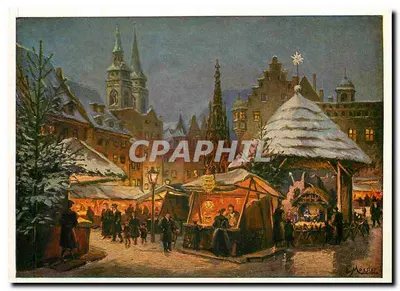 Mercado de Natal — Nuremberg — L. Mößler, N° 103