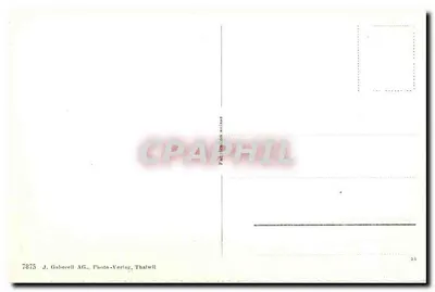Stein a. Rhein com o Castelo de Hohenklingen — J. Gaberell AG, Photo-Verlag, Thalwil, n° 7875 — Verso