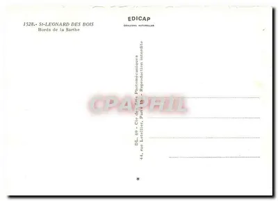 Saint-Léonard-des-Bois — Margens da Sarthe — Édicap — Verso