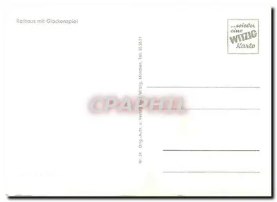 MÜNCHEN-RATHHAUS — editor WITZIG, n°24 — Verso