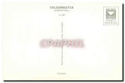 Il Distretto dei Laghi — Carta illustrata — Colourmaster International, n° LK 867 — Verso