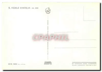 S. Fedele d'Intelvi — widok panoramiczny — Sampietro (CO) — Rewers