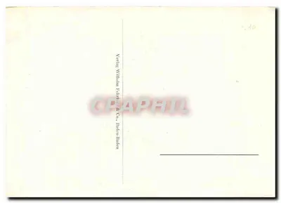 Drzwi kościoła — tekst biblijny — wydawca Wilhelm Fehlhaber & Co. Baden-Baden — Rewers