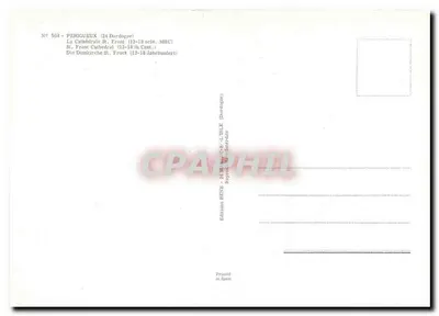 Saint-Front — Katedra — Wydawca Balthasar Rente, nr 508 — Rewers