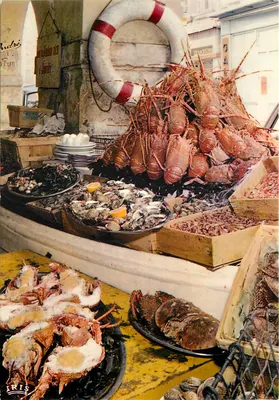 Mercado de frutos do mar — Thécliac — Edições Mexichrome