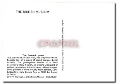 Selo de um homem adulto — Necrópole de Barnack — British Museum — Verso