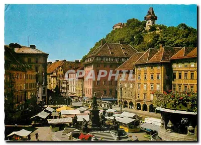 Graz, Hauptplatz — 850 anos de Graz — editor Helmut Winkler