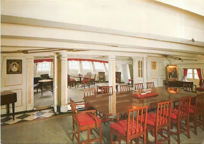 HMS VICTORY — The Great Cabin — Pitkin Pictorial Postcards
