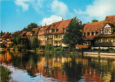 Bamberg — Fischerhäuser an der Regnitz — Kunstverlag Bamberg