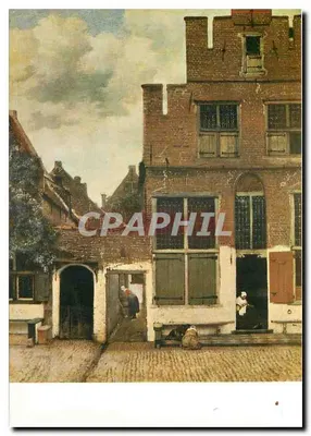 A rua estreita — pintura de Johannes Vermeer (1632-1675) — Rijksmuseum Amsterdam