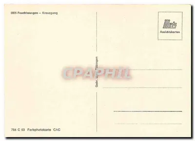 Feuchtwangen — Kreuzgang — Meitz — Verso
