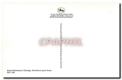 Dom Anny Hathaway — Stratford-upon-Avon — Jarrold & Sons Ltd, Norwich — Rewers
