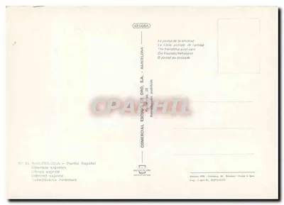 Barcelonę - Pueblo Español — Comercial Escudero Oro, n° 11 — Rewers