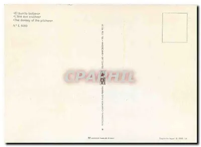 Świni z wiaderkami — scena rynkowa — n° E.5060 — Rewers