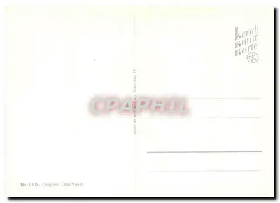 Bukiet irisów — Otto Vaelti — Adolf Korsch Kunst Karte, München — Rewers
