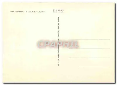 Deauville — Plac Morny, Les Planches, Hotel Normandy — Elnacap — Rewers