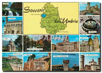 A Úmbria — Lembrete da Úmbria — Ediz. DACA - Assisi