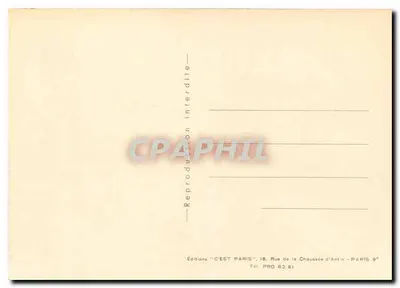 Paris - Notre-Dame e os Grandes Pontes — Maurice Girard — Verso