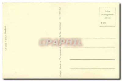 Heubach mit Rosenstein — widok panoramiczny — Ottomar Alberth, Heubach — Rewers
