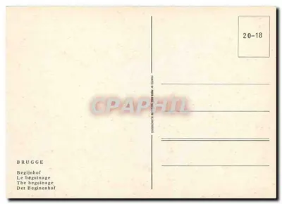 Brugge - Begijnhof — 20-18 — Rewers