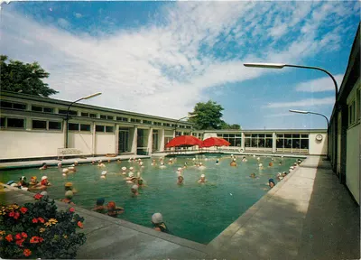 Thermalmineralbad BELLINGEN/Baden — Calcium-, Natrium-, Chlorit-Therme — W. Feldmann, vorm. Feldbach, Gegr. 1924, Nr. 517/12