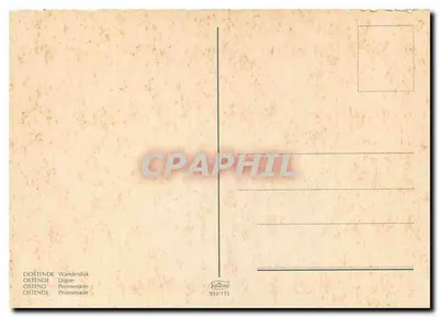 Oostende - Promenade - Kollars 933/115 — Verso