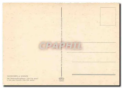Ruiny Abbatii Convers — Wydawca Keltace, nr 1070/1 — Rewers