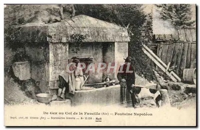 De Gex ao Col da Faucille (Ain) — Fonte Napoléon — Bugat, Divonne (Ain) — N° 10.014 - MoB