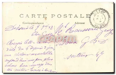 La Ferté-Milon (Aisne) — Igreja de Nossa Senhora e Ruínas do Castelo — Verso