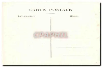 Camp de SISSONNE (Aisne) — Tanque de Assalto — Rcret Jeune, fot.-édit. — Verso