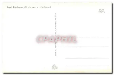 Insel Reichenau/Bodensee — Niederzell — Aufn. u. Verlag Reichenau Nr. 528 A — Rewers