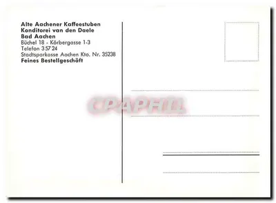Wnętrza Alte Aachener Kaffeestuben — Bad Aachen — Rewers