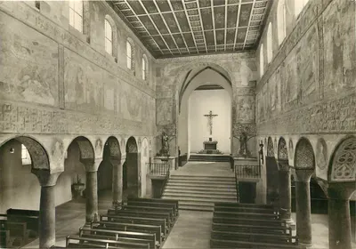 Interior da Igreja de São Jorge — Ilha de Reichenau/Bodensee — Theo Koller, N° 103