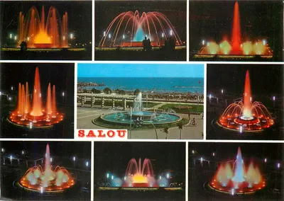 Salou — Fontaine Luminose — Foto colorida RAYMOND