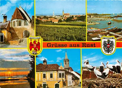 Rust — Grüss aus Rust — Fotoverlag A. Keller Wiener Nachdruck