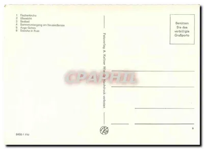 Rust — Grüss aus Rust — Fotoverlag A. Keller Wiener Nachdruck — Verso