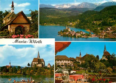 Maria-Wörth am Wörthersee — vista panorâmica — H. Sturmamm, Wörthersee, n°31