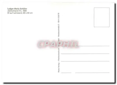 Ludger Maria Schäfer — « Escócia IV » — Rews Verlag, série 0841/32078 — Verso
