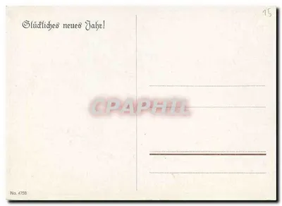 Kopalnik w tunelu — obraz M. Strohleman — seria n°4758 — Rewers