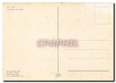 Uśpiony gigant — Méli-Park, Adinkerke-De Panne — Kettens, n° 1364/11 — Rewers
