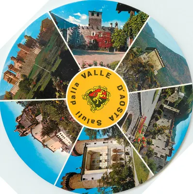 Castelos da Vale d'Aosta — Saluti dalla Valle d'Aosta — N° 1