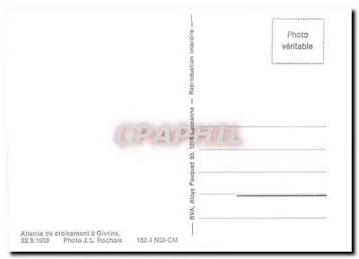 Oczekiwanie na przejazd w Givrins — BVA, Aloys Fauque — 152.4 NST-CM — Rewers
