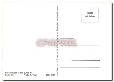 Pociąg parowy — Bruchhausen-Vilsen — Foto R. Toddt — Rewers