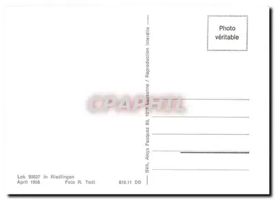 Lok 99 637 — Riedlingen — BVA, Aloys Fauquez, n° 619.11 — Rewers