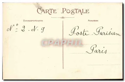 Vichy — Plac Republiki — wydawca nieznany, nr 59 — Rewers