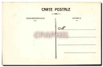 Sisteron — O Forte — As Alpes Pittorescas — Cliché e edição Clergue, Sisteron — Verso