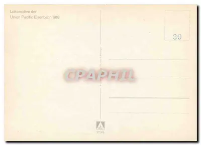 Lokomotywa Union Pacific — 1918 — 1/145 — Rewers